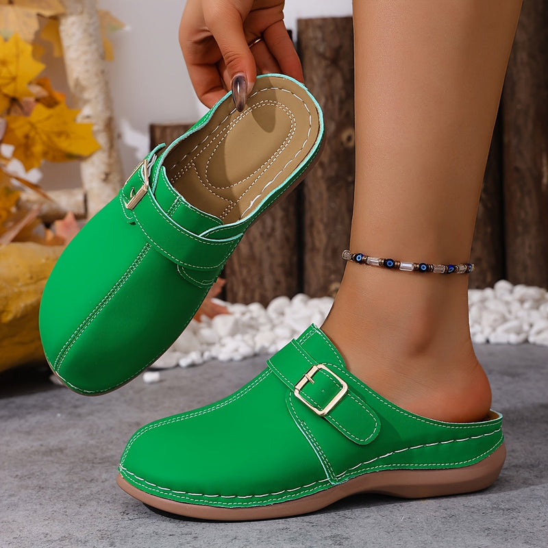 Velina | Zoccoli Fibbia Comfort Quotidiano