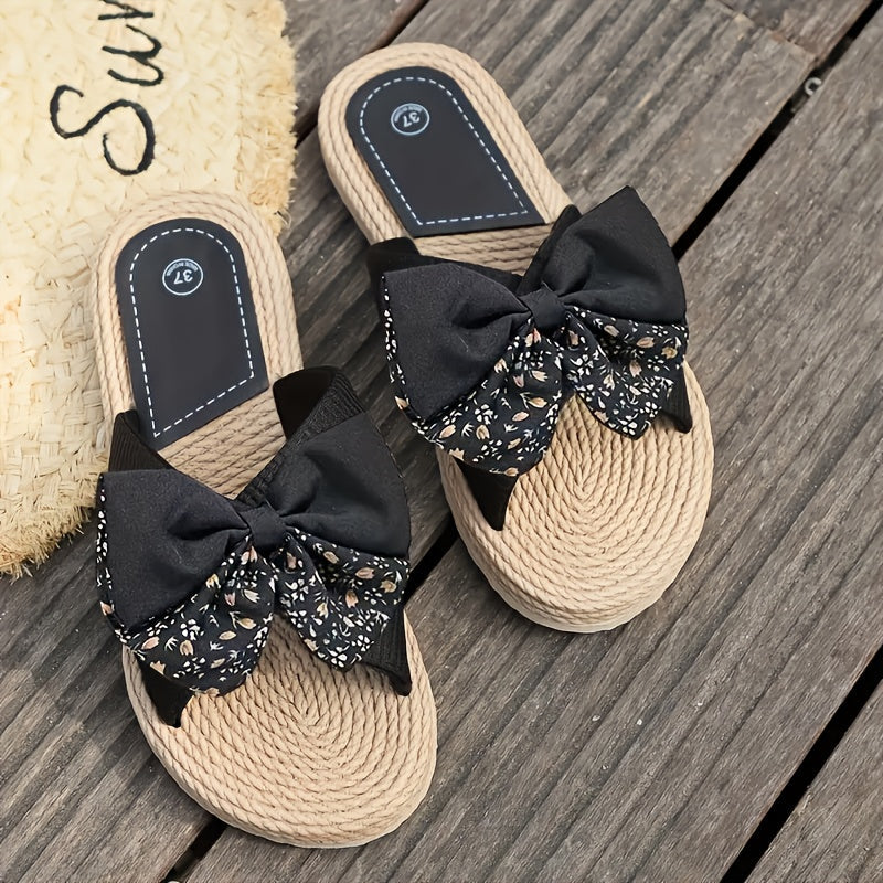 Elmira | Sandaloi con Piattaau Fiocco Elegante