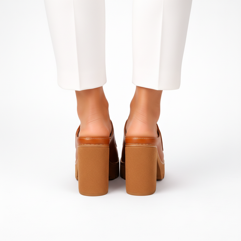 Orélianne | Mules Tacco Stabile Comfort