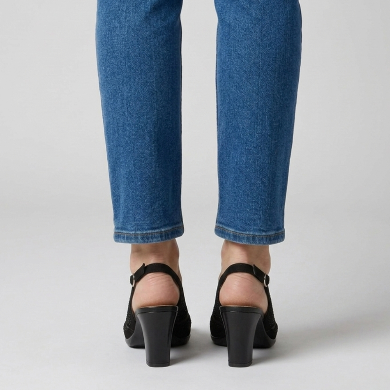 Élodiane | Scarpe con Tacco Aperte Sostegno Elegante