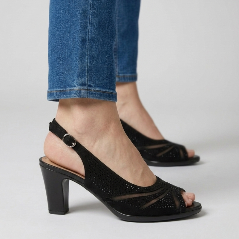 Élodiane | Scarpe con Tacco Aperte Sostegno Elegante