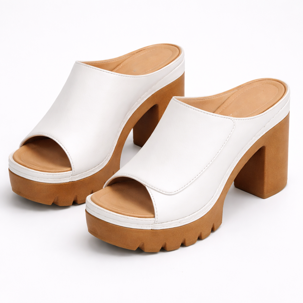 Orélianne | Mules Tacco Stabile Comfort