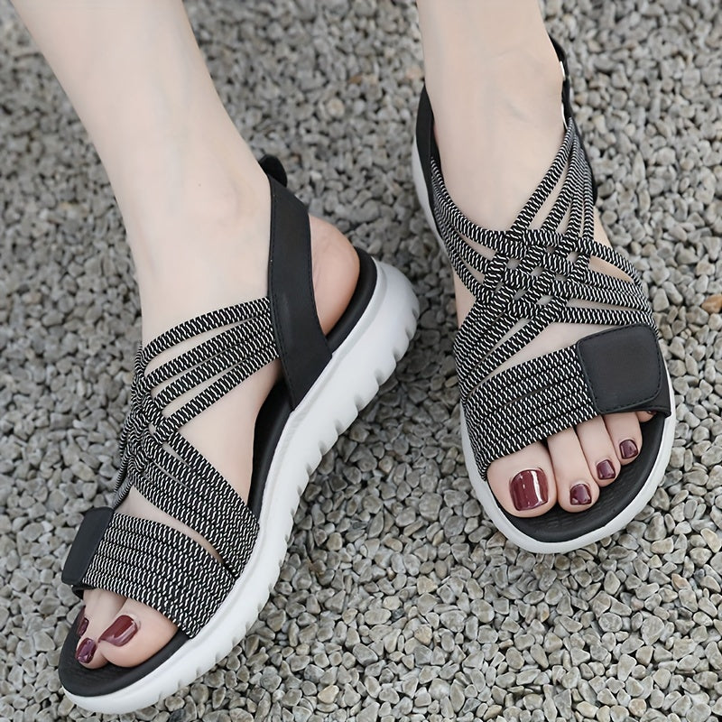 Soline | Sandaloi Sport-Chic à Semelle Haute