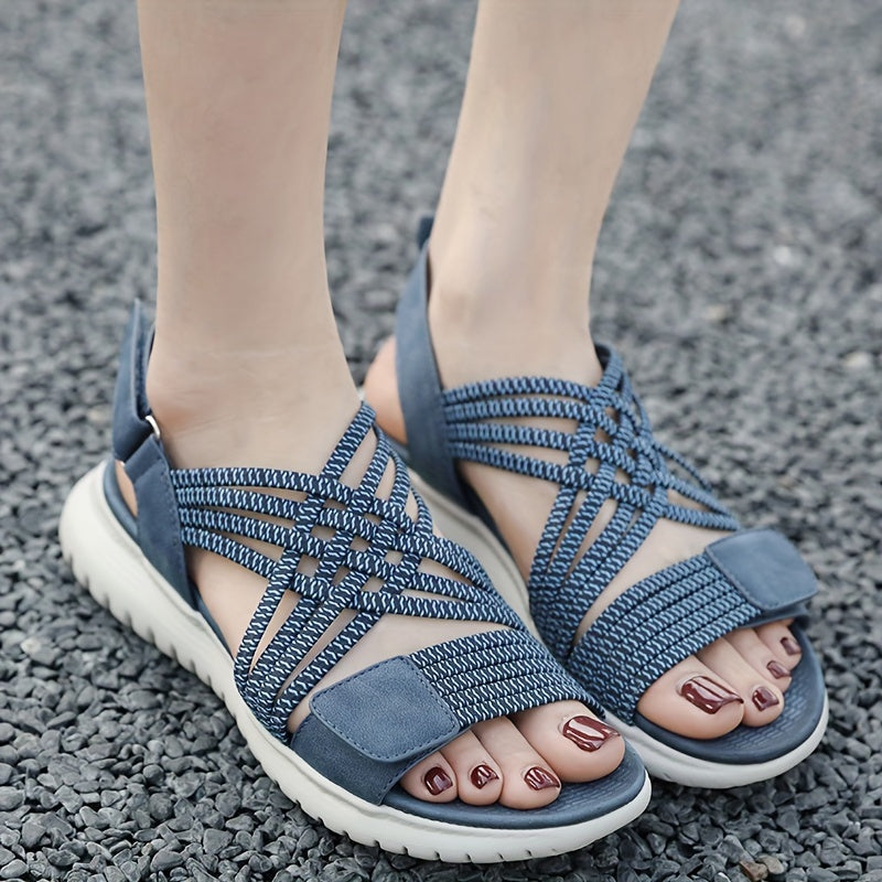 Soline | Sandaloi Sport-Chic à Semelle Haute