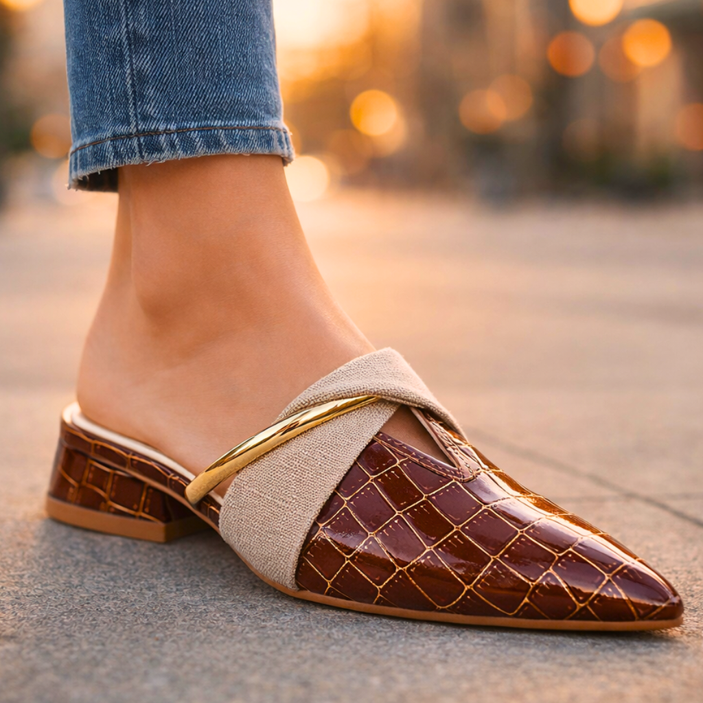 Seraphine | Mule Elegantee à Punta a Punta