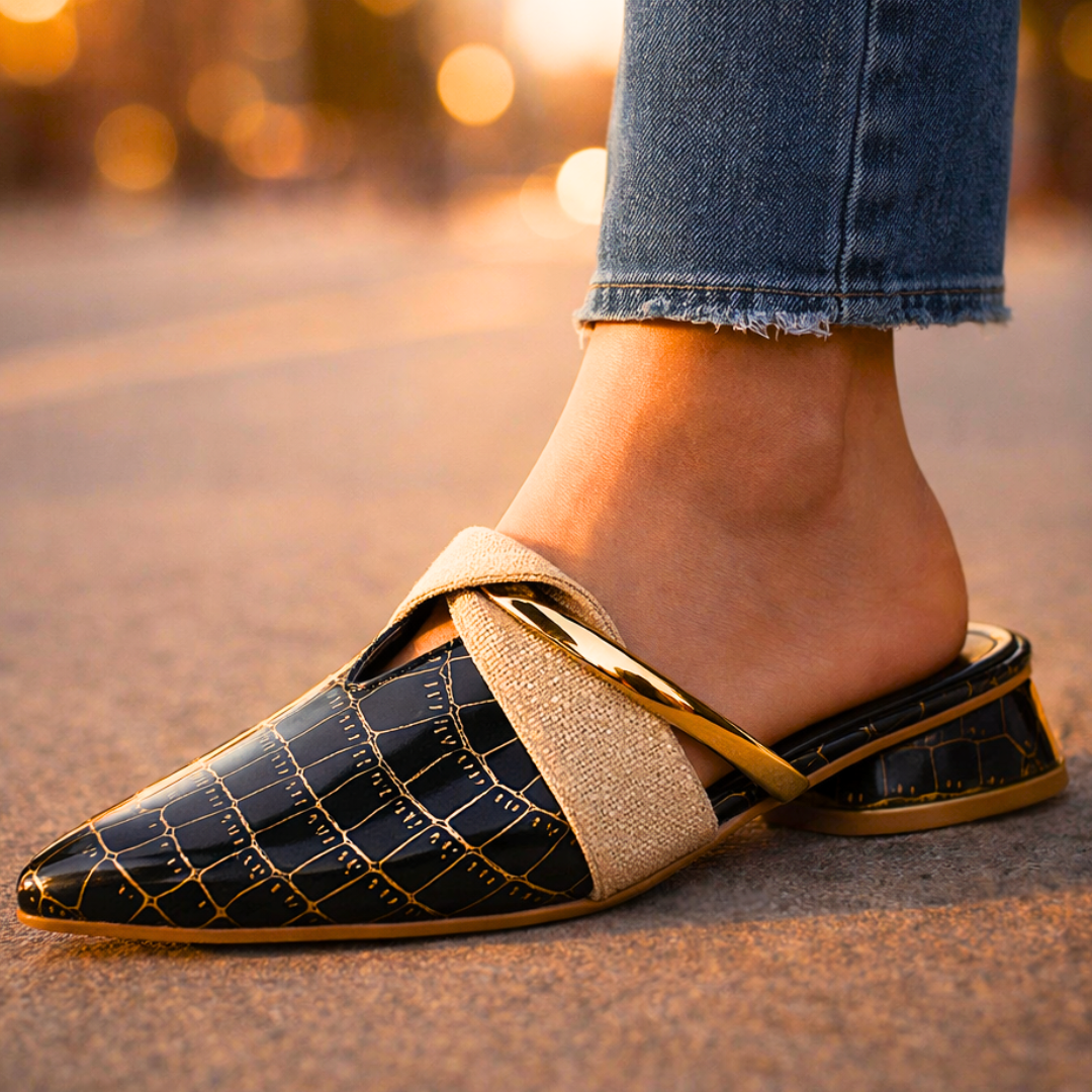 Seraphine | Mule Elegantee à Punta a Punta