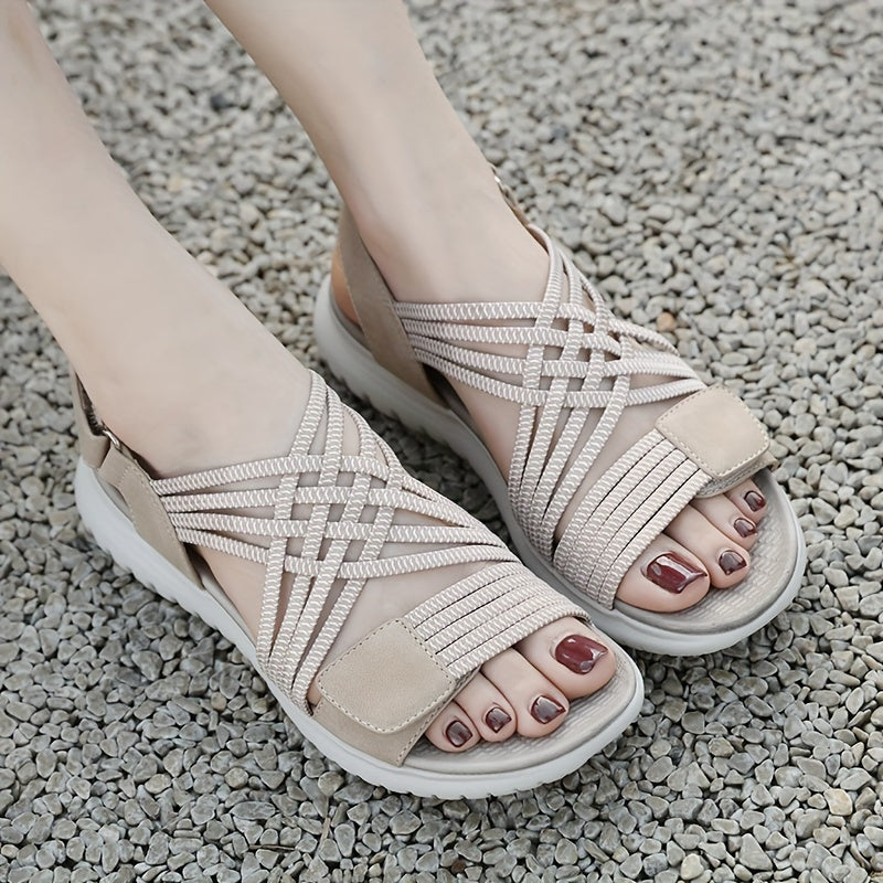 Soline | Sandaloi Sport-Chic à Semelle Haute
