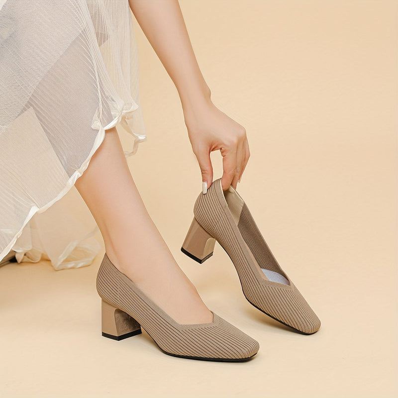 Marie – Scarpe con Tacco confortables à talon stable pour un maintien sans douleur