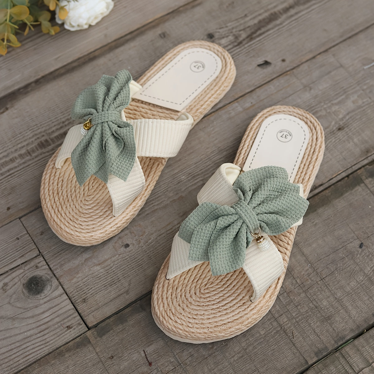 Elmira | Sandaloi con Piattaau Fiocco Elegante