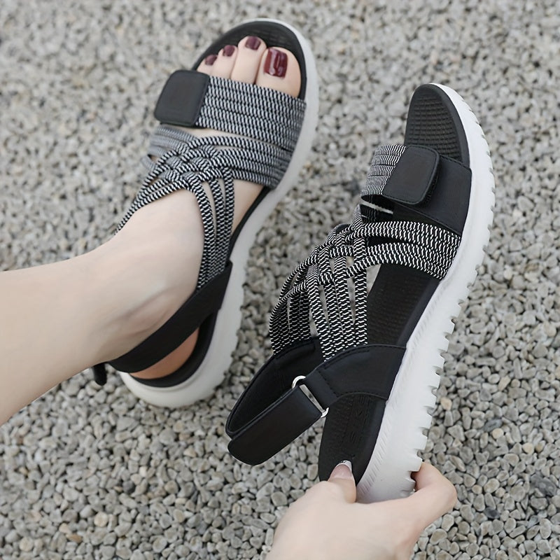 Soline | Sandaloi Sport-Chic à Semelle Haute