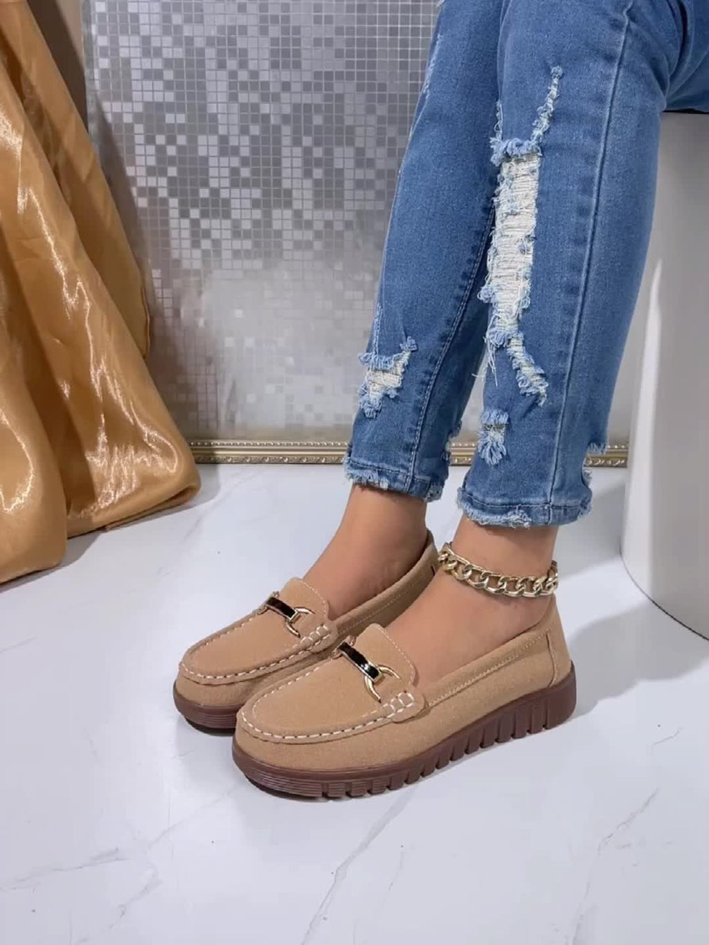 Claude™ – Mocassinoi confortables à semelle amortissante