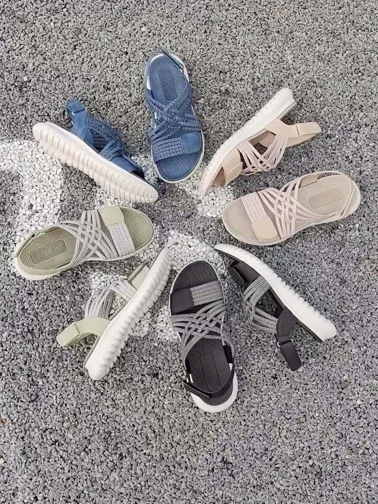Soline | Sandaloi Sport-Chic à Semelle Haute