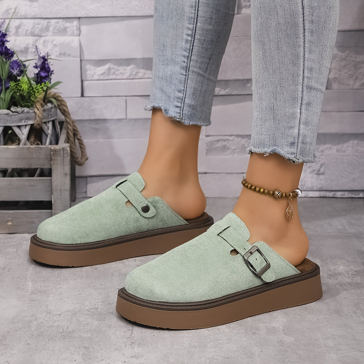 Elvara | Zoccoli con Piattaau Comfort Moderno