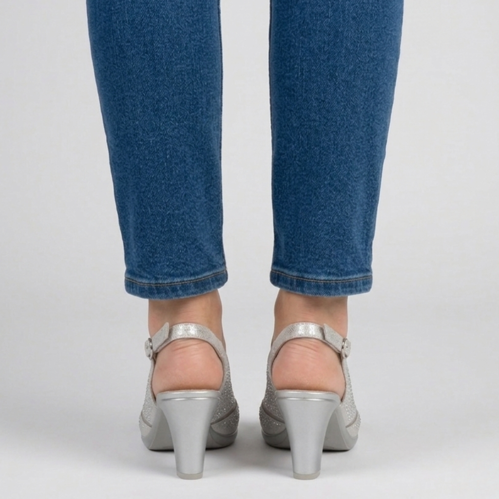 Élodiane | Scarpe con Tacco Aperte Sostegno Elegante