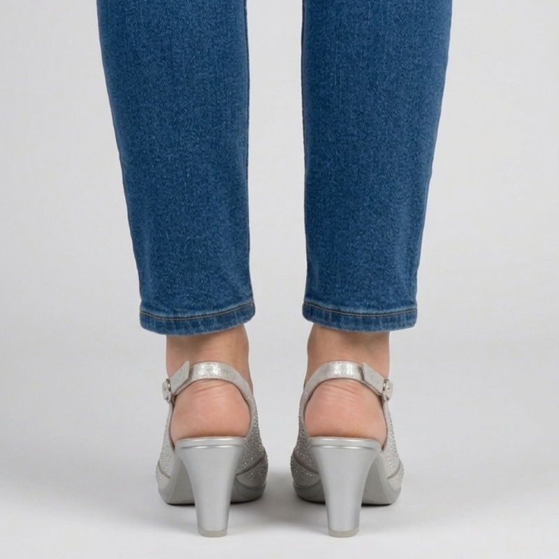 Élodiane | Scarpe con Tacco Aperte Sostegno Elegante