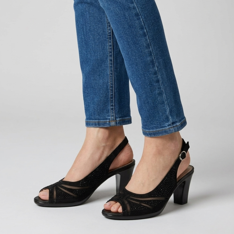 Élodiane | Scarpe con Tacco Aperte Sostegno Elegante
