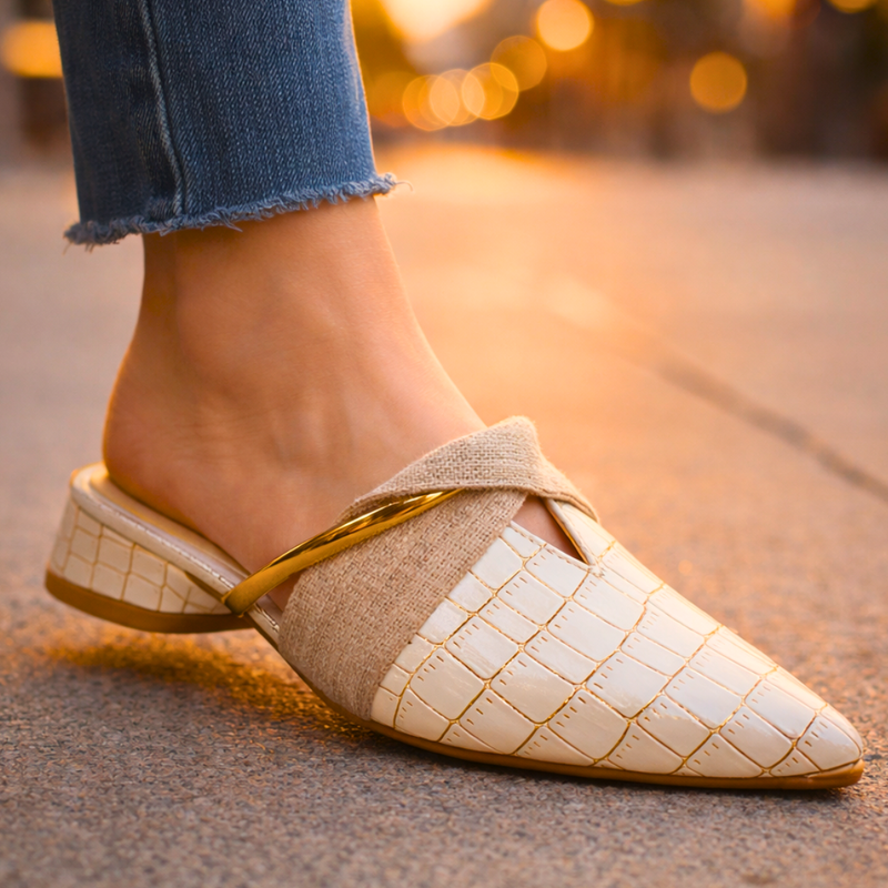 Seraphine | Mule Elegantee à Punta a Punta