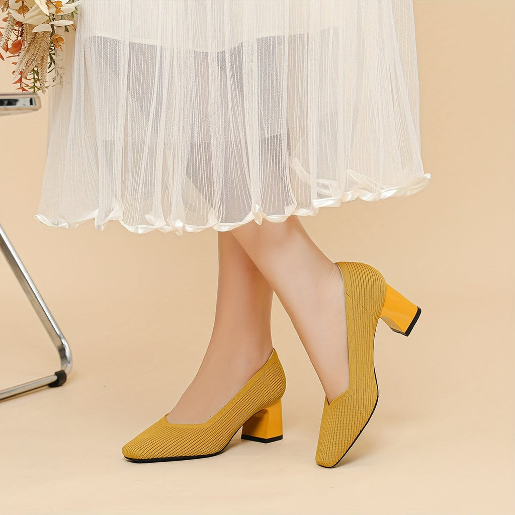 Marie – Scarpe con Tacco confortables à talon stable pour un maintien sans douleur