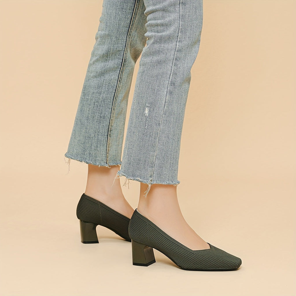 Marie – Scarpe con Tacco confortables à talon stable pour un maintien sans douleur