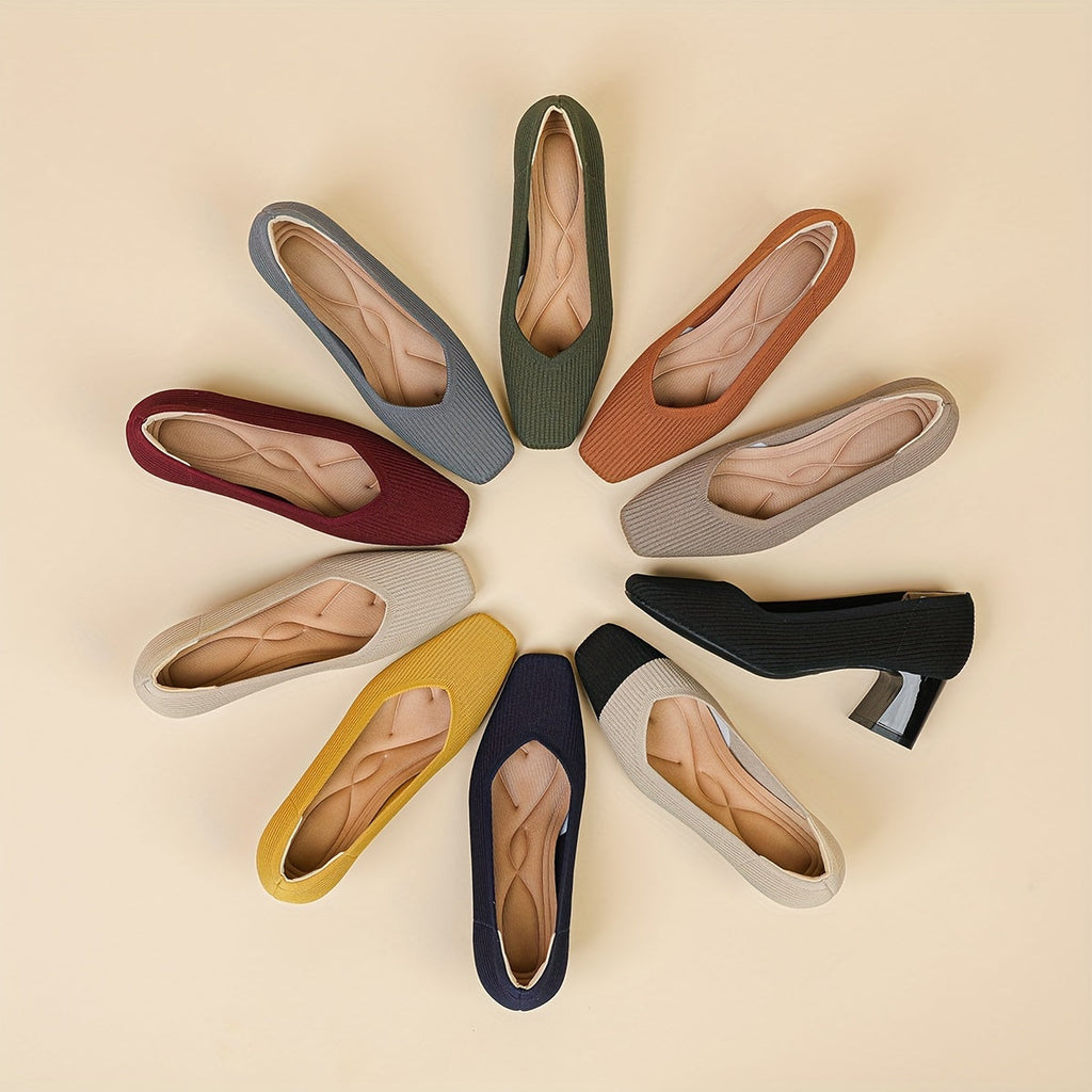 Marie – Scarpe con Tacco confortables à talon stable pour un maintien sans douleur