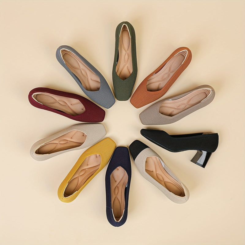 Marie – Scarpe con Tacco confortables à talon stable pour un maintien sans douleur