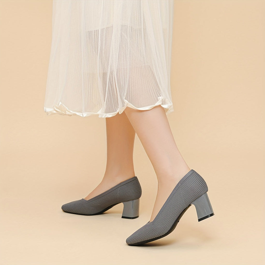 Marie – Scarpe con Tacco confortables à talon stable pour un maintien sans douleur
