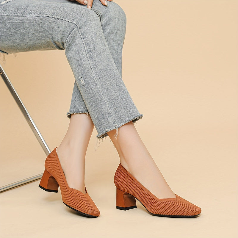 Marie – Scarpe con Tacco confortables à talon stable pour un maintien sans douleur