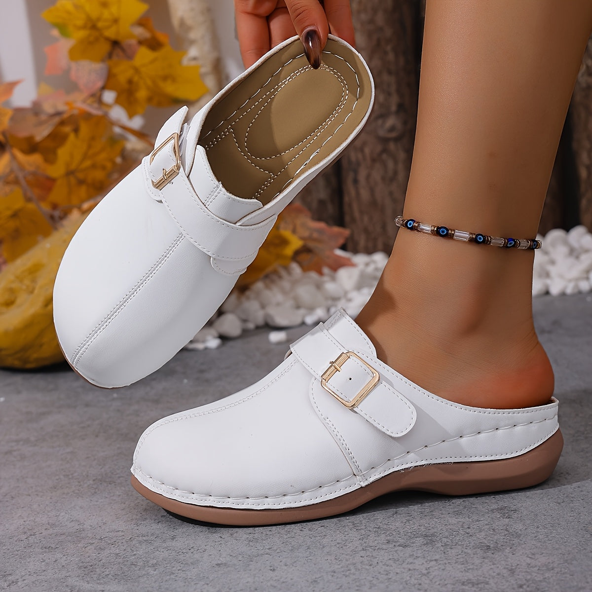 Velina | Zoccoli Fibbia Comfort Quotidiano