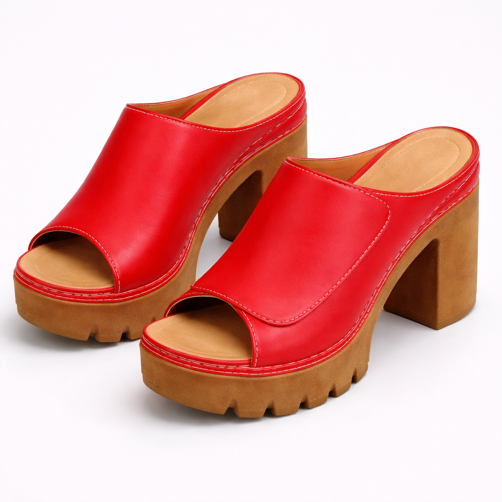Orélianne | Mules Tacco Stabile Comfort